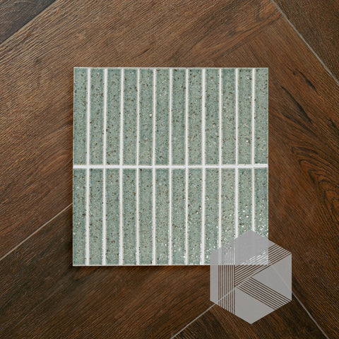 Kazoku Hatsuborder Aqua Glazed