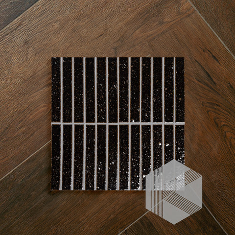 Kazoku Hatsuborder Espresso Burgundy Glazed